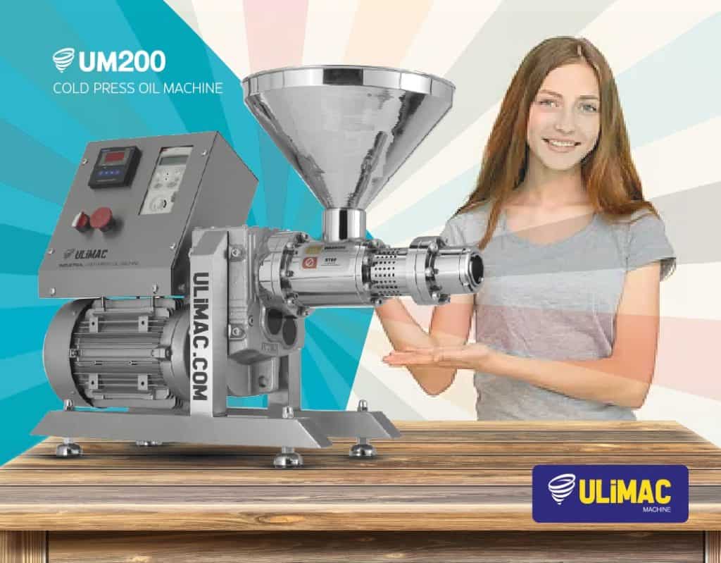 Um200 Yağ Presi Ile Çörekotu Yağı 1 Um200-Oil-Press-Black-Cumin-Oil
